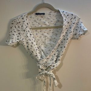 Brandy Melville Cotton Waffle Knit Wrap